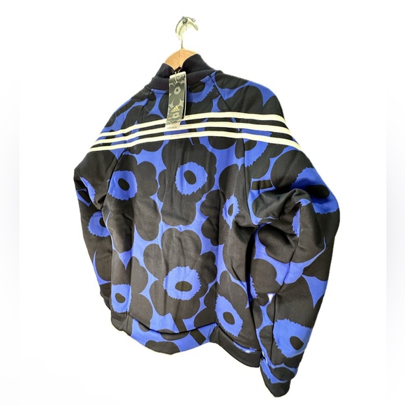 Adidas x Marimekko SMALL Full-Zip Fleece Track Top - Picture 6 of 7